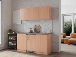 Respekta Küchenblock KB150BBC 150 cm Buche
