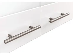 Respekta Küchenmöbel-Set 3 Merle 100 cm Weiß