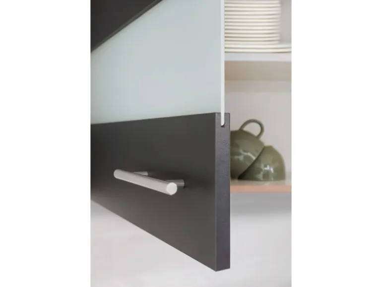 Respekta Küchenmöbel-Set 9 Merle 100 cm Grau