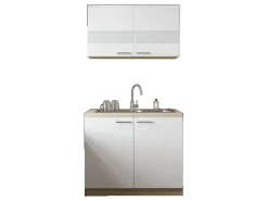 Respekta Küchenmöbel-Set 1 Merle 100 cm Weiß