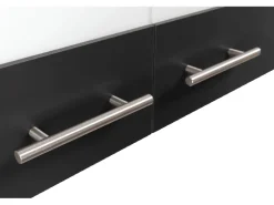 Respekta Küchenmöbel-Set 9 Merle 100 cm Schwarz
