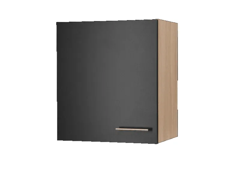 Respekta Küchen-Oberschrank Merle 50 cm Schwarz