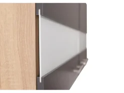 Respekta Küchen-Oberschrank Merle 100 cm Grau