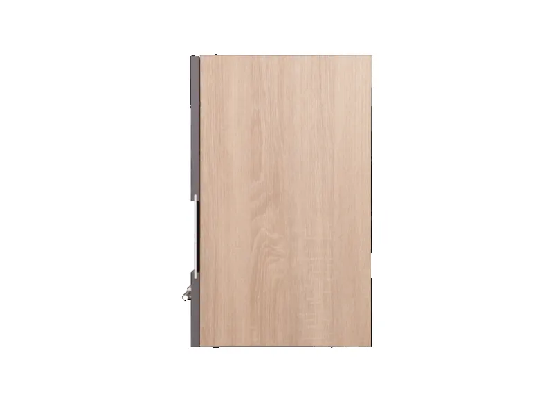 Respekta Küchen-Oberschrank Merle 100 cm Grau