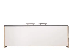 Respekta Küchen-Oberschrank Merle 100 cm Grau