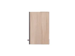 Respekta Küchen-Oberschrank Merle 50 cm Grau