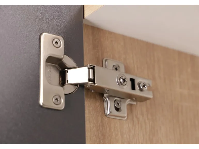 Respekta Küchen-Oberschrank Merle 110 cm Grau
