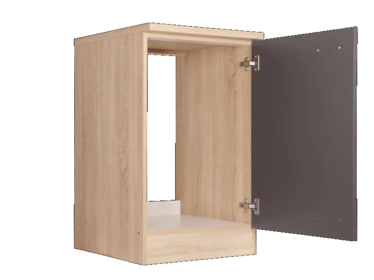 Respekta Küchen-Spülenunterschrank Merle 50 cm Grau