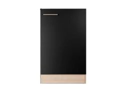 Respekta Küchen-Spülenunterschrank Merle 50 cm Schwarz