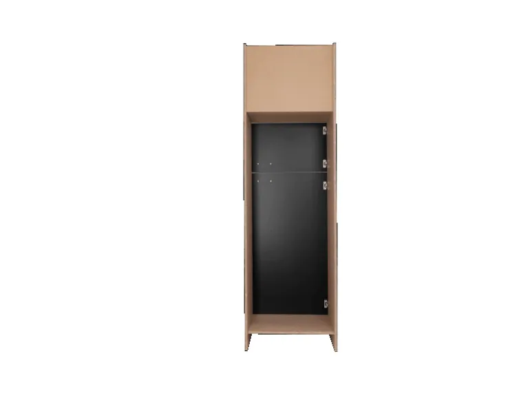 Respekta Küchen-Umbauschrank Merle 60 cm Schwarz