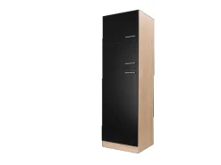 Respekta Küchen-Umbauschrank Merle 60 cm Schwarz