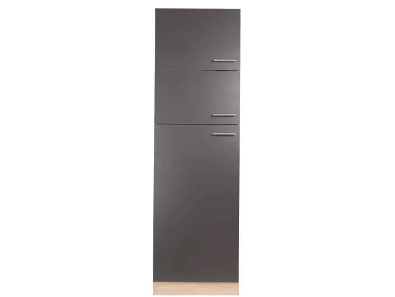 Respekta Küchen-Umbauschrank Merle 60 cm Grau