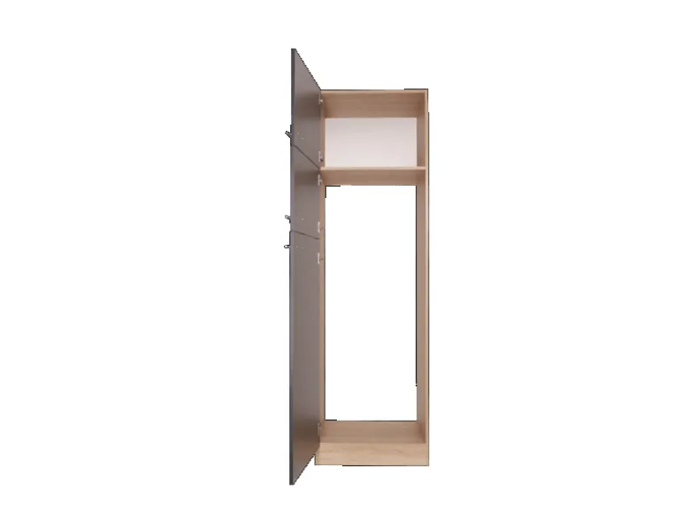 Respekta Küchen-Umbauschrank Merle 60 cm Grau