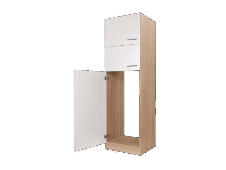 Respekta Küchen-Umbauschrank Merle 60 cm Weiß