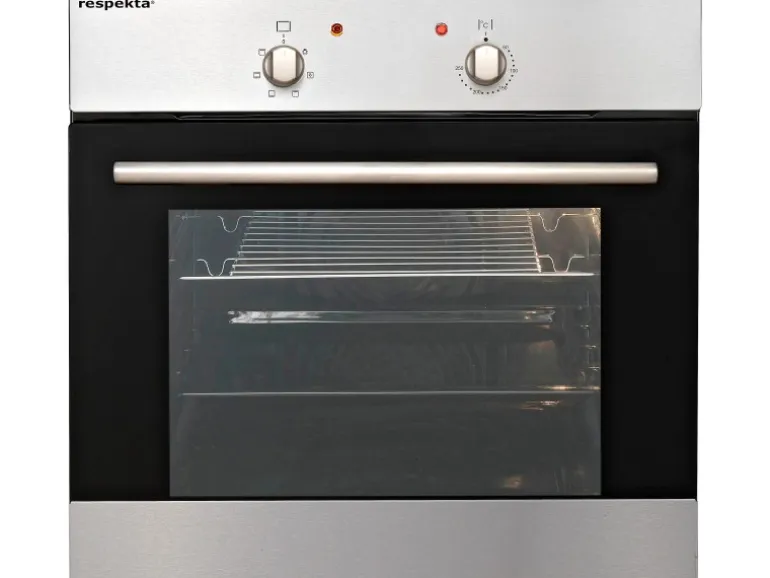 Respekta Küchenzeile KB300EYG 300 cm Grau Seidenglanz-Eiche York Nachbildung