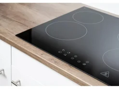 Respekta Küchenzeile KB360EYSMIGKE 360 cm Schwarz-Eiche York Nachbildung