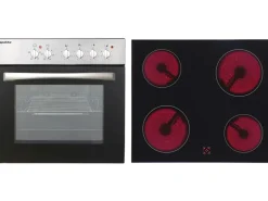 Respekta Küchenzeile KB310WGC 310 cm Grau-Weiß