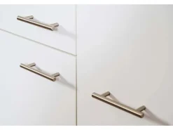 Respekta Küchenzeile ohne E-Geräte LBKB280ESW 280 cm Weiß-Eiche Sonoma Sägerau