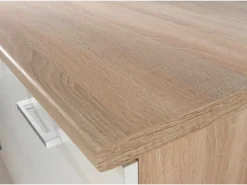 Respekta Küchenzeile Petunia LBKB270ENWP ohne E-Geräte 270 cm Weiß
