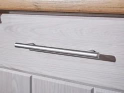 Respekta Landhaus Inselküche Anton 310 cm Lärche Weiß