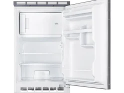 Respekta Miniküche MK100ESSOS 100 cm Schwarz-Eiche Sägerau Nachbildung