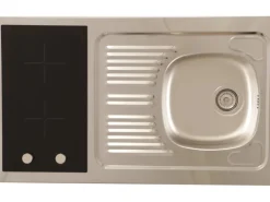 Respekta Miniküche MK130WOSCSV 130 cm Weiß