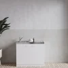 Respekta Miniküche Pantry100 ohne Kühlschrank Weiß