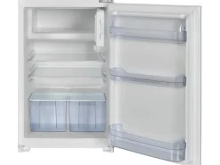Respekta Premium Inselküche 280 cm Schwarz Hochglanz-Eiche Grau