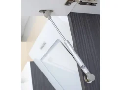 Respekta Premium Inselküche 280 cm Schwarz Hochglanz-Weiß