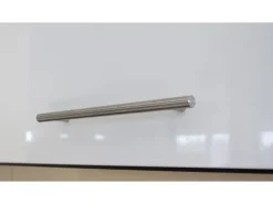 Respekta Premium Inselküche 280 cm Schwarz Hochglanz-Weiß