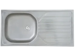 Respekta Premium Küchenzeile BERP290HWWC 290 cm Weiß Hochglanz