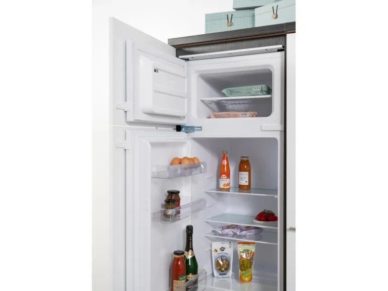 Respekta Premium Küchenzeile 270 cm Grau Hochglanz-Eiche Grau