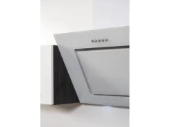 Respekta Premium Winkelküche 260 x 200 cm Weiß Hochglanz-Eiche Grau