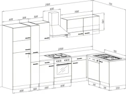 Respekta Winkelküche KBL310ESWSC 310 cm Weiß Sonoma Eiche Sägerau Nachbildung