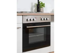 Respekta Winkelküche KBL310ESWS 310 cm Weiß-Eiche Sonoma Sägerau Nachbildung