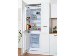 Respekta Winkelküche KBL280WWCGKEG 280 x 172 cm Weiß-Butcher Nussbaum