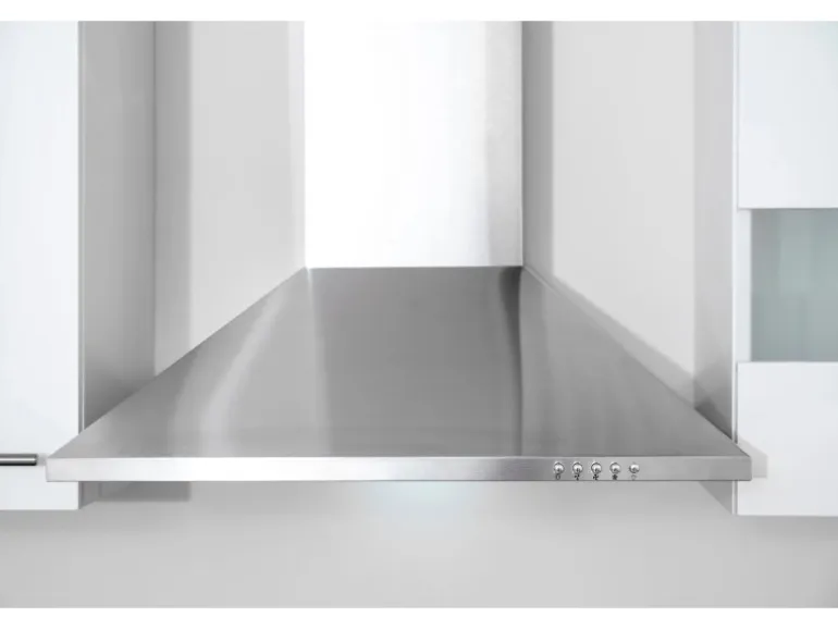 Respekta Winkelküche KBL280WWCG 280 x 172 cm Weiß-Butcher Nussbaum