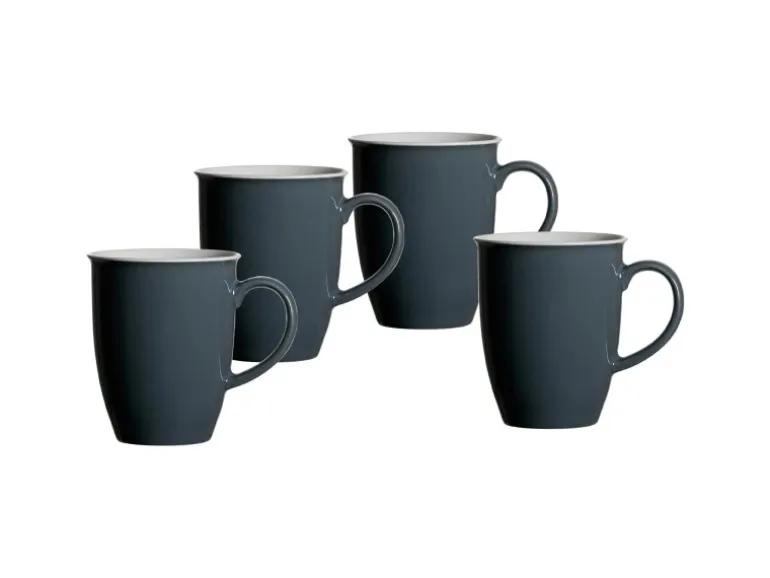 Ritzenhoff & Breker Doppio Kaffeebecher 320 ml 4er Set Anthrazit