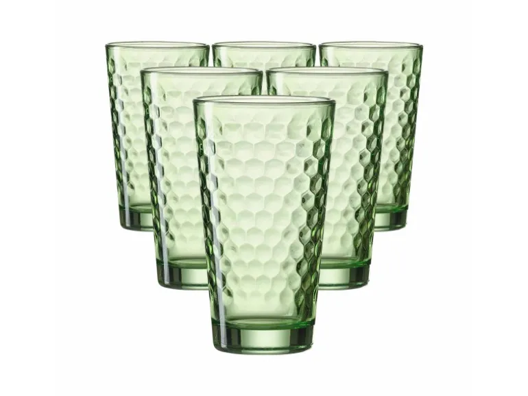 Ritzenhoff & Breker Favo Longdrinkgläser 400 ml 6er Set grün