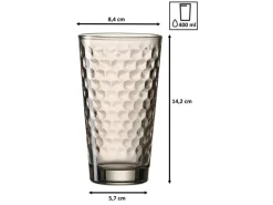 Ritzenhoff & Breker Favo Longdrinkgläser 400 ml 6er Set braun