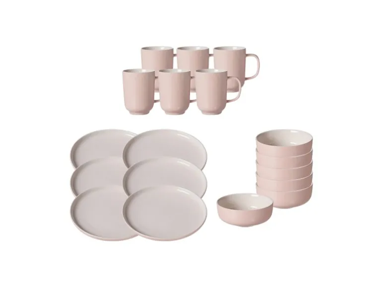 Ritzenhoff & Breker Jasper Frühstücks-Set 18-teilig Rosa