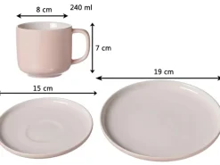 Ritzenhoff & Breker Jasper Kaffeeservice 12-teilig Rosa