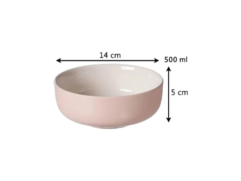 Ritzenhoff & Breker Jasper Müslischale 14 cm 6er Set Rosa