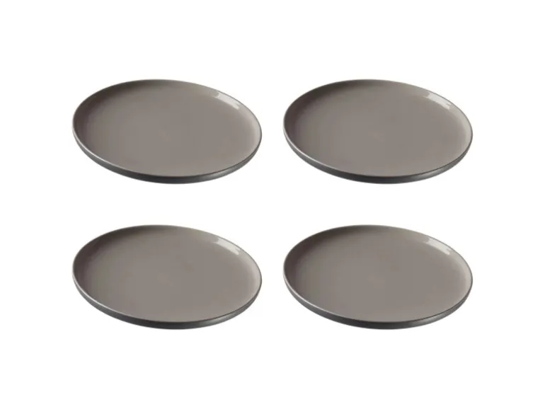 Ritzenhoff & Breker Jasper Speiseteller 26 cm 4er Set Grau