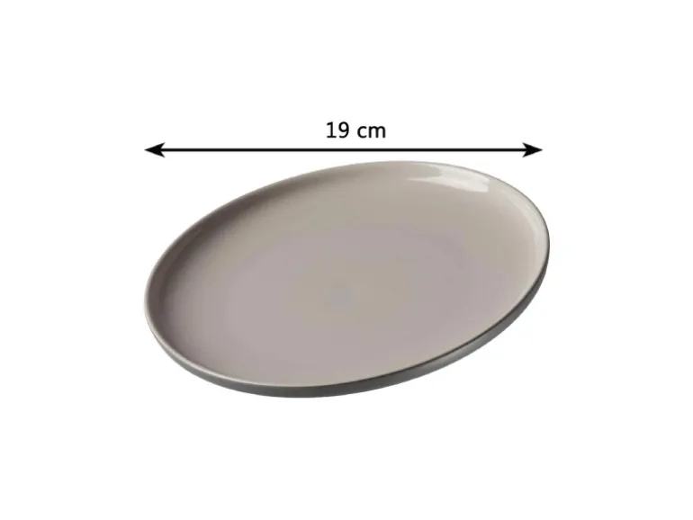 Ritzenhoff & Breker Jasper Dessertteller 19 cm 6er Set Grau