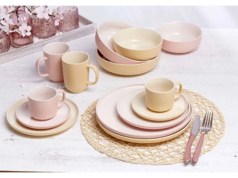 Ritzenhoff & Breker Jasper Kaffeebecher 285 ml 6er Set Rosa