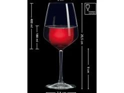 Ritzenhoff & Breker MAMBO Rotweingläser 400 ml 4er Set