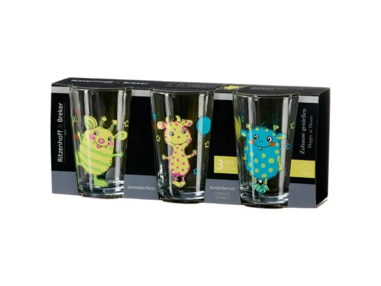 Ritzenhoff & Breker Monsterchen Kinderbecher Set 3-teilig