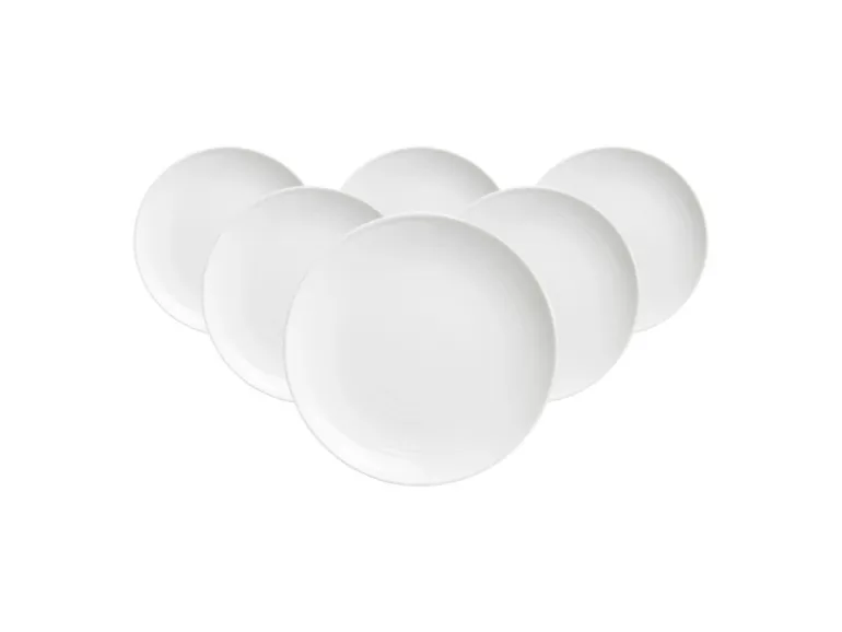 Ritzenhoff & Breker Suomi Dessertteller 20 cm 6er Set Cremeweiß