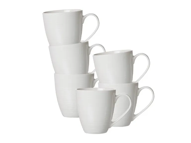 Ritzenhoff & Breker Suomi XXL Jumbobecher 550 ml 6er Set Cremeweiß